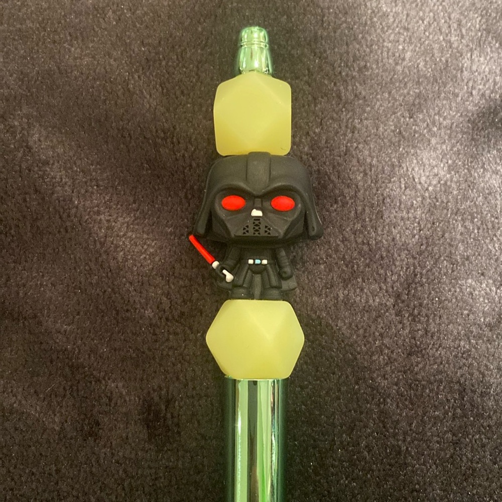 🍭3 D Darth Vader Star Wars beadable pen